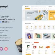 Farmart – Organic & Grocery Marketplace WordPress Theme