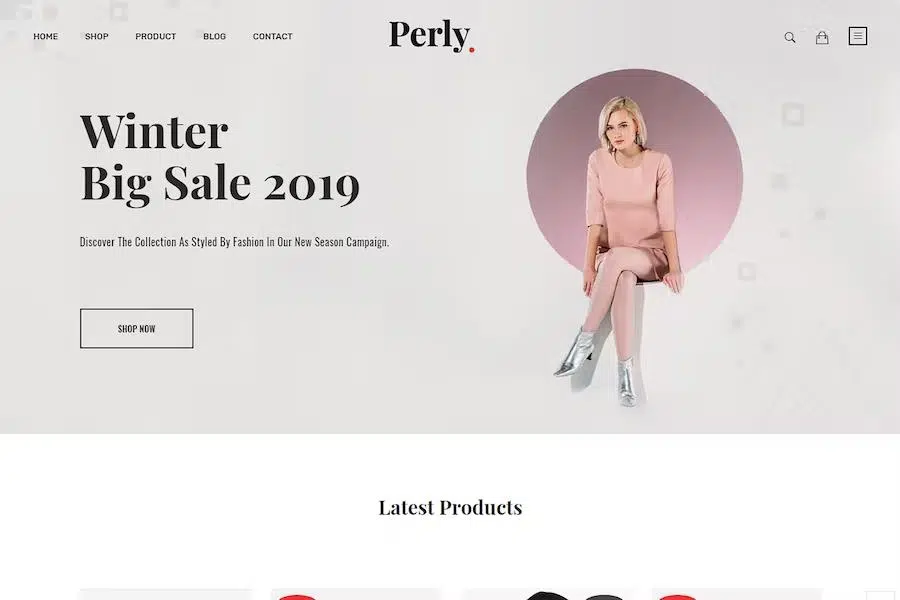 Fashion Shopify Theme – Perly