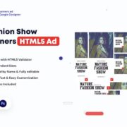Fashion Show Banners HTML5 Ad