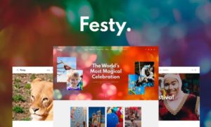 Festy – Theme Park, Circus & Festival WordPress Theme