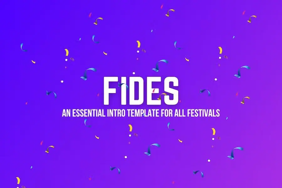 Fides – Essential Intro – Black Friday – Cyber Monday – Christmas – Campaign Landing Page Template