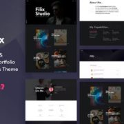 Filix – Creative Minimal Portfolio WordPress Theme