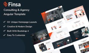 Finsa – Consultancy & Business Angular Template