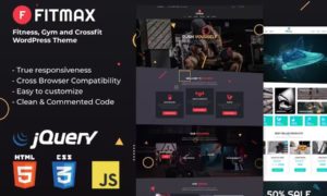 Fitmax – Fitness and Crossfit HTML Template