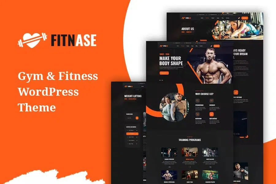 Fitnase – Gym And Fitness WordPress Theme