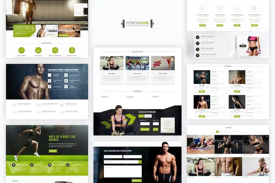 Fitness Zone – Sports HTML Theme