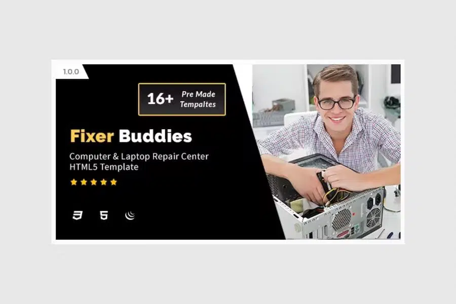 Fixer Buddies – Computer & Laptop Repair Center HTML5 Template