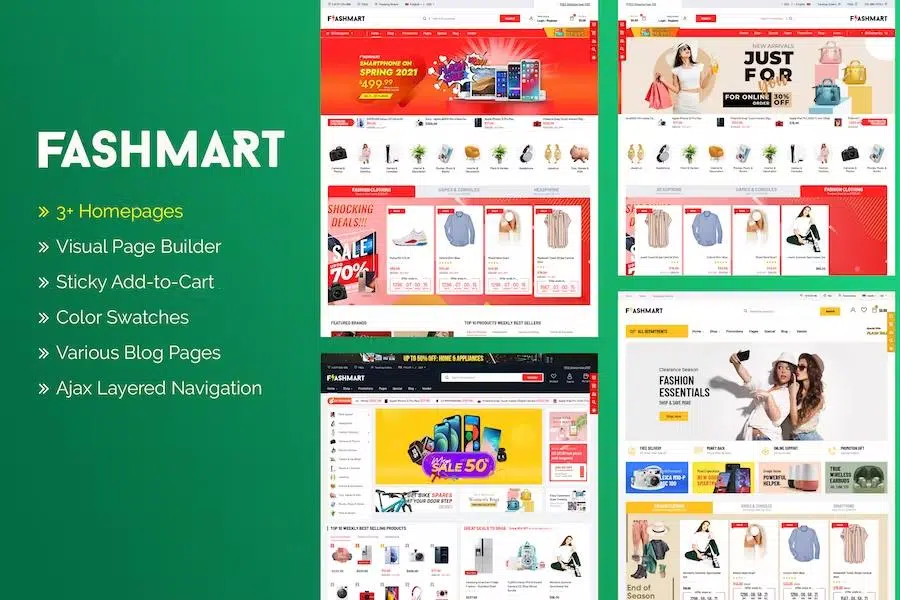 FlashMart – Responsive Multipurpose Sections Shopify Theme
