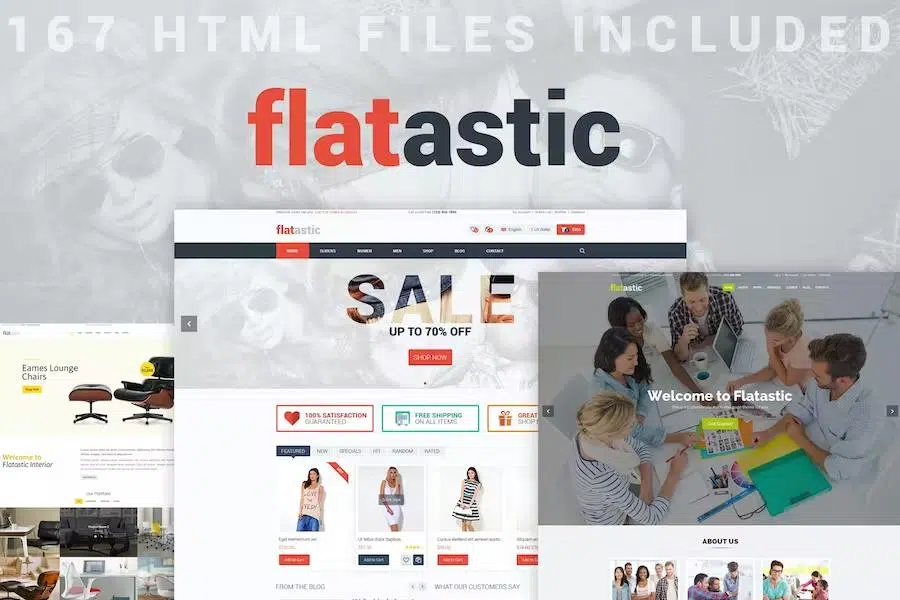 Flatastic – Premium Versatile HTML Template