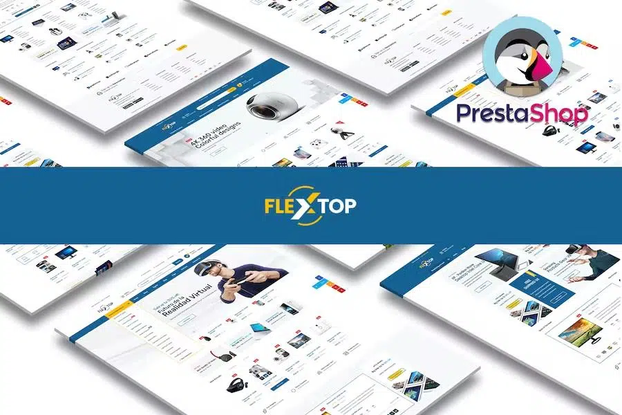 Flextop Responsive Prestashop 1.7$1.6 Theme