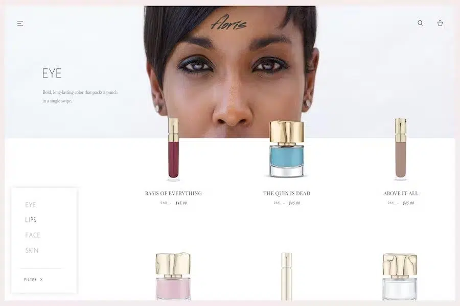 Floris – Perfume & Cosmetics Shop HTML Template