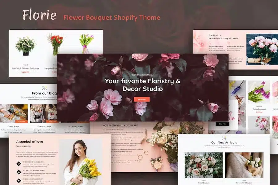 Flory – Florist Bouquet and Boutique Gift Shopify Theme