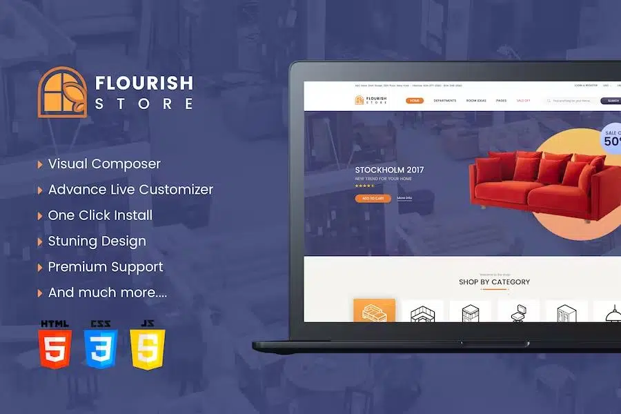 Flourish- eCommerce HTML5 Template