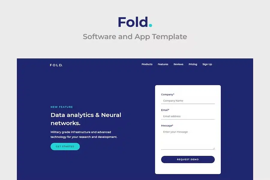 Fold – Software and App Template