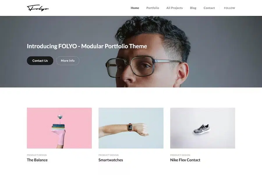 Folyo – Modular Portfolio Theme