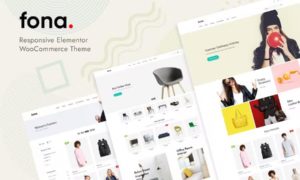 Fona – Responsive Elementor WooCommerce Theme