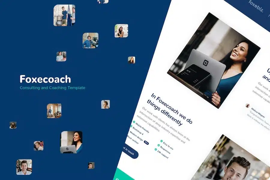 Foxecoach – Consulting and Coaching Template