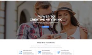 Foxin – Responsive Business WordPress Theme