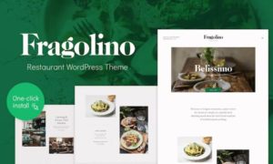 Fragolino – an Exquisite Cafe & Restaurant WordPress Theme