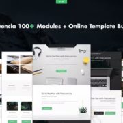 Frecuencia – 100+ Modules – Email + Online Template Builder