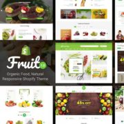 Fruit Shop – Organic Food, Natural Responsive Shopify Theme