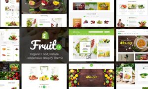 Fruit Shop – Organic Food, Natural Responsive Shopify Theme