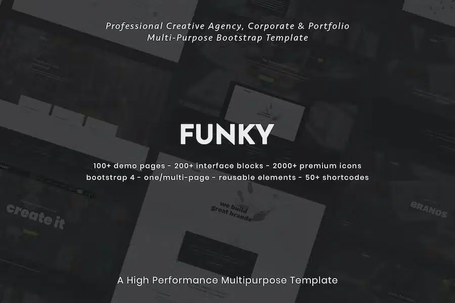 Funky – Professional Creative Multi-Purpose Template