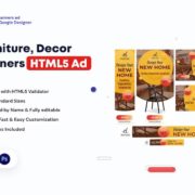 Furniture, Decor Banners HTML5 Ad