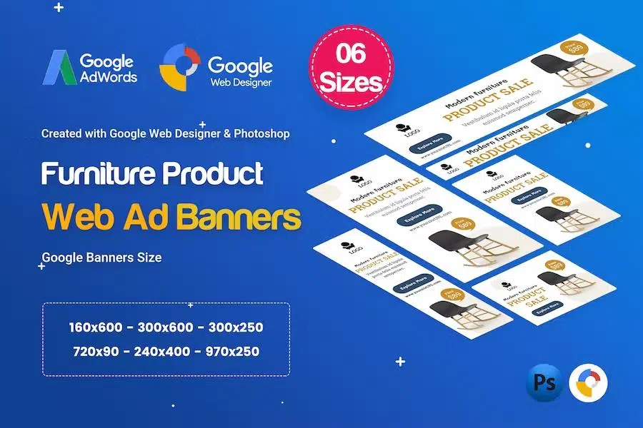 Furniture Product Banners Ad D29 – GWD