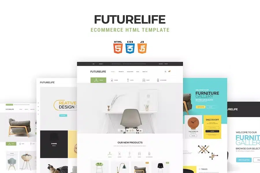 Futurelife – eCommerce HTML Template