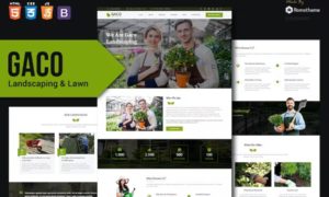 Gaco – Landscaping & Gardening HTML Template