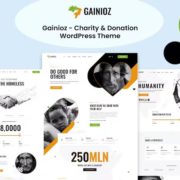 Gainioz – Charity & Donation WordPress Theme