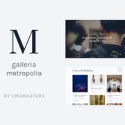 Galleria Metropolia -Art Museum & Exhibition Gallery Theme