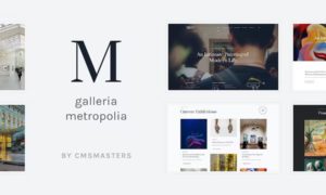 Galleria Metropolia -Art Museum & Exhibition Gallery Theme