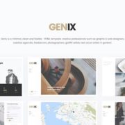 Genix – Creative Portfolio HTML5 Template