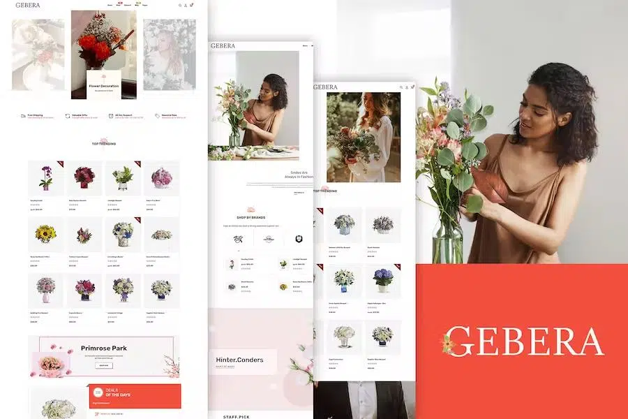 Gerbera – Florist Boutique & Decoration Store Shopify Theme