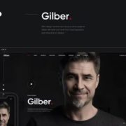 Gilber – Personal CV Resume WordPress Theme
