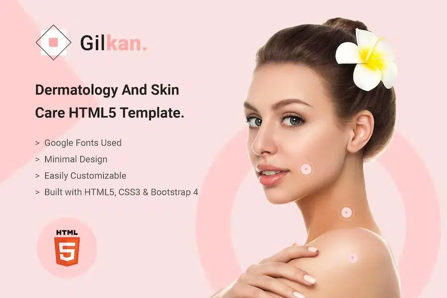 Gilkan – Dermatology and Skin Care HTML5 Template