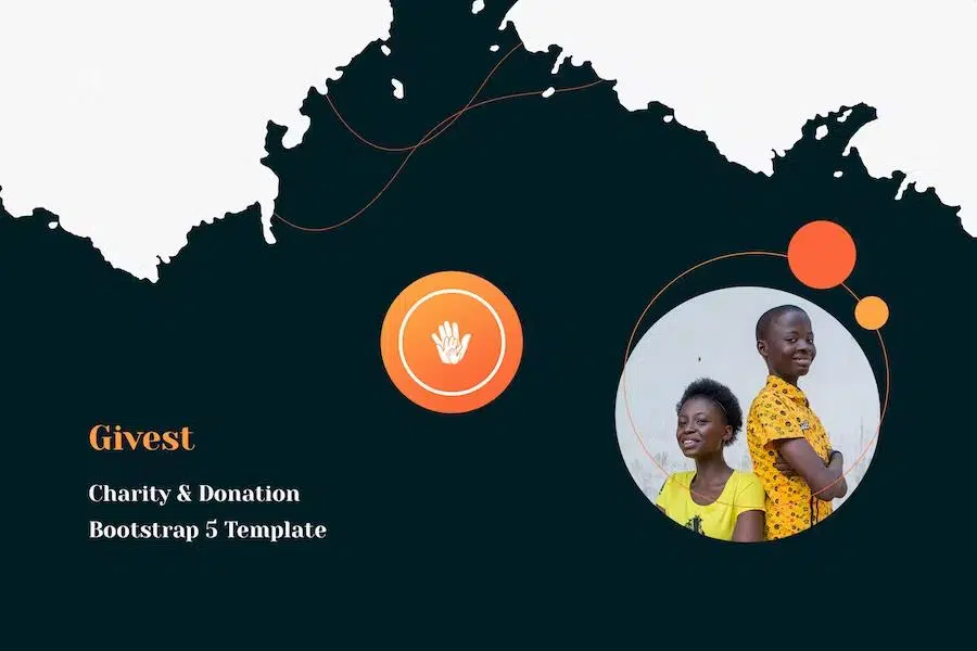 Givest – Donation Website Template for charity foundation