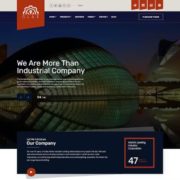 Glax – Industry WordPress Theme