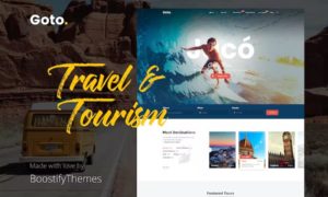 Goto – Tour & Travel WordPress Theme