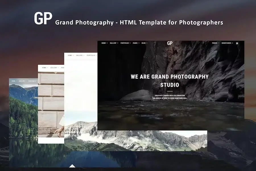 GrandP – Photography HTML Template