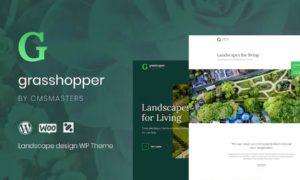 Grasshopper – Landscape Design and Gardening Services WP Theme