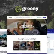 Greeny – Electric Car Dealership WordPress Theme