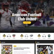Gridiron – American Football & NFL Superbowl Team WordPress Theme