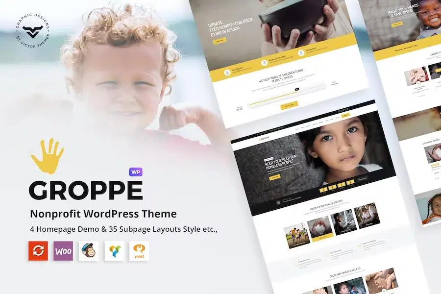 Groppe – Nonprofit WordPress Theme