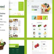 Groxi – Grocery Store Template