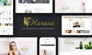 Harosa – Cosmetics and Beauty Prestashop Theme