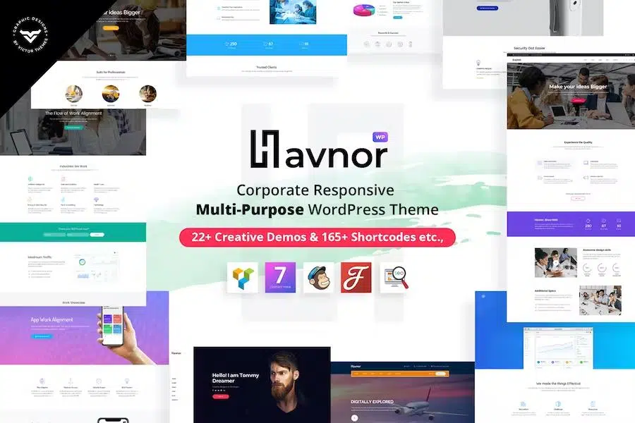 Havnor – Corporate Responsive Multi-Purpose WordPress Theme