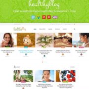 Healthy Living – Nutrition and Wellness WordPress Theme